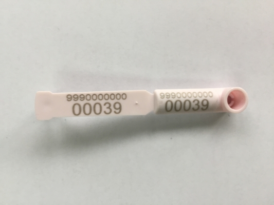 ISO11784/5 FDX-B Etiquetas de orejas de ovejas Etiquetas electrónicas de ovejas para la identificación de animales Impresión láser personalizada disponible