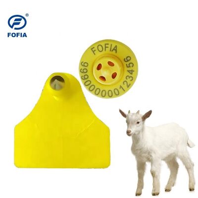 Fofia Full ICAR ET908 etiqueta de oreja de conejo personalizada etiqueta de oreja electrónica de alta calidad etiqueta de oreja de ganado