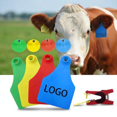 Nuevo etiquetado de orejas de animales T921 amarillo TPU RFID de alta calidad para uso de ganado de granja