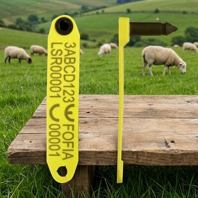 Etiqueta de identificación de animales RFID conforme a la norma ISO 11784/5 para la gestión inteligente de las explotaciones agrícolas
