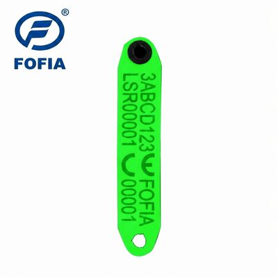 Crotal electrónico para oreja de oveja, resistente al agua, duradero, FOFIA ET969, con identificación única