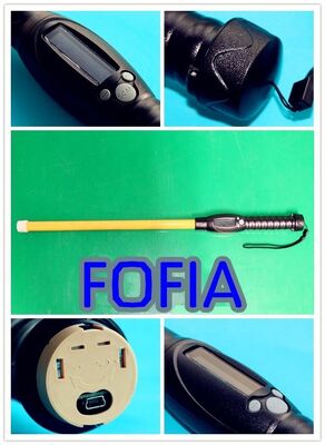 Lector RFID FOFIA PT280 de 134,2 kHz PVC NLIS Australia ID de ganado aprobado por ICAR 7000 almacenamiento de registros distancia de lectura de 10-20cm ISO
