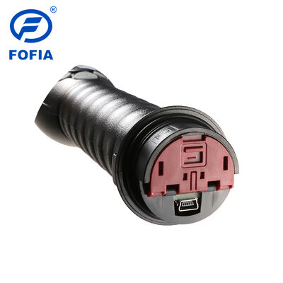 FOFIA Lector RFID impermeable PT280 134.2kHz PVC plástico NLIS Australia ICAR aprobado ID de ganado USB ISO 11784/5 10-20cm