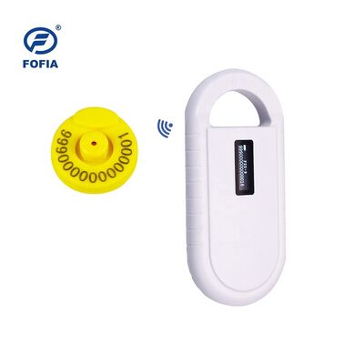 Lector de tarjetas RFID de microchip animal portátil PT160 134.2kHz Pantalla OLED Batería de litio USB Certificado CE Protocolo ISO 11784/11785