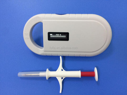Lector de tarjetas RFID de microchip animal portátil PT160 134.2kHz Pantalla OLED Batería de litio USB Certificado CE Protocolo ISO 11784/11785