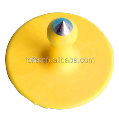 Fofia T904 combinación etiqueta de oreja de animal RFID TPU 72*57mm codificación láser granja ganado cerdo ovejas Icar