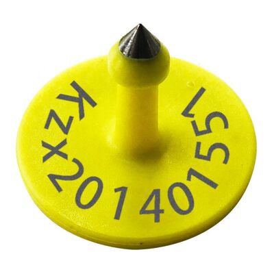 14.5mm Tamaño TPU Etiquetas de oído de ganado personalizadas 134.2KHz Frecuencia