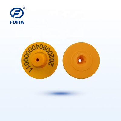 Etiquetas auditivas RFID UHF para ganado Etiquetas de identificación con microchip de plástico duradero para ganado bovino Ovejas cerdos Animales