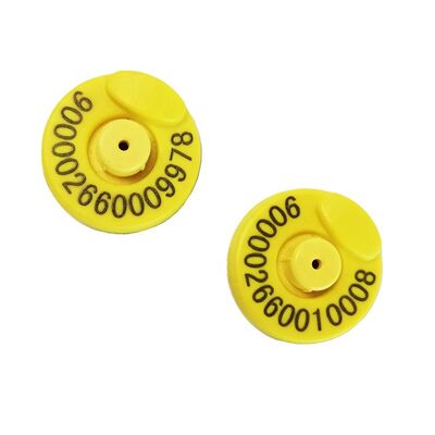 FULL ICAR Standard TPU amarillo etiquetas de oreja electrónica Solución avanzada de gestión ganadera