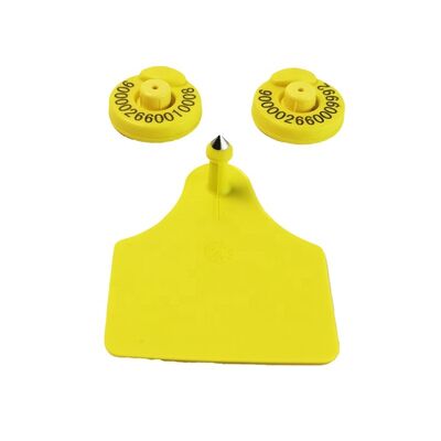 FULL ICAR Standard TPU amarillo etiquetas de oreja electrónica Solución avanzada de gestión ganadera