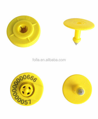 ICAR Long Range FDX / HDX RFID Ear Tags ISO 11784/5 para el ganado bovino ovejas cabras