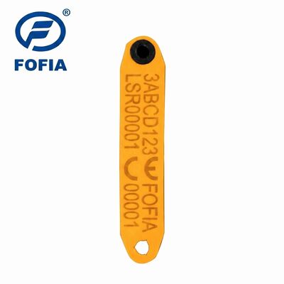 Nuevo Fofia Resistente a altas temperaturas Integrado Electrónico ET969 Anti derramamiento Oveja amarilla RFID etiqueta de oído TPU Material RF Animal