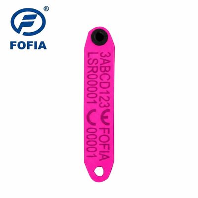 Nuevo Fofia Resistente a altas temperaturas Integrado Electrónico ET969 Anti derramamiento Oveja amarilla RFID etiqueta de oído TPU Material RF Animal