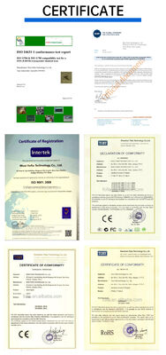 FOFIA Nuevo Microchip RFID para Animales de 134.2kHz FDX/EM4305 Chip IP67 Impermeable para Ganado/Cerdo/Oveja/Mascotas PP