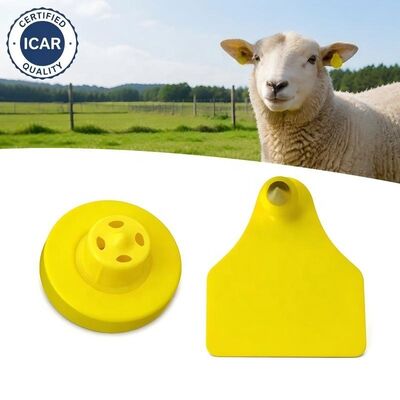 Etiquetas de orejas de chip de animales de alta calidad para cerdos ovejas vacas-10cm Rango de lectura -20~80C ICar