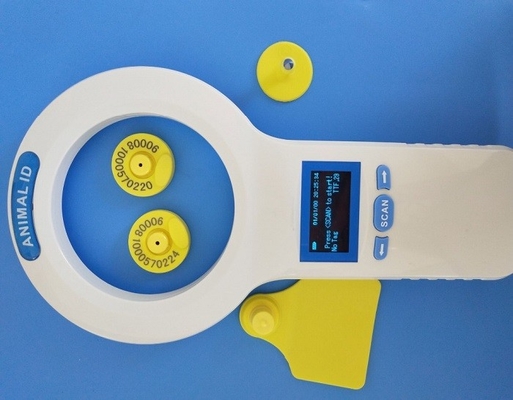 ISO11784/85 Escáner de microchip RFID compatible para la identificación de animales Escáner de microchip para perros