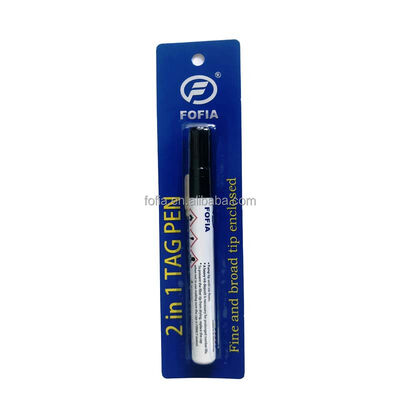 FOFIA New Plastic Cow & Pig Farm Livestock Identification Marker Waterproof Ear Tags with Mark Pen Black Ink 1 Year Warranty