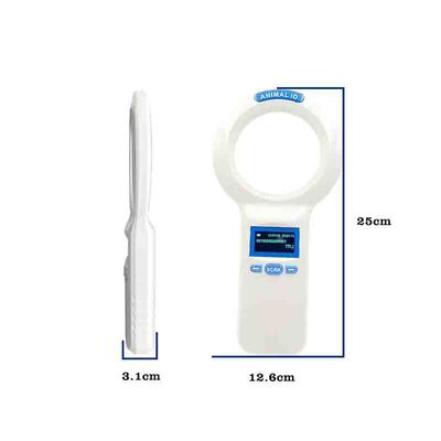 Waterproof FOFIA PT200 RFID Card Reader 128x64 OLED Screen Long Distance Reading (10-20m) ISO11784/5 Protocol 134.2kHz USB