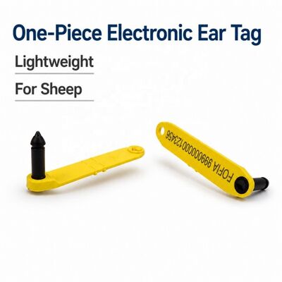 New Fofia High-Temperature Resistant Integrated Anti-Shedding Laser-Coded Yellow TPU Material 1.5 Year Warranty Sheep Animal