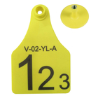 Amarillo visual mini/medio/de gran tamaño u otro de la ayuda de la impresión por láser de la etiqueta del RFID