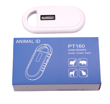 Iso11784/5 Fdx - pequeño Rfid escáner del microchip de B, lector Pt160 del microchip de Rfid