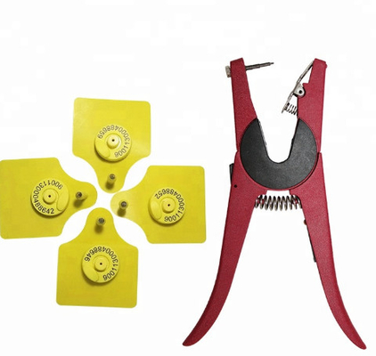 Etiquetas electrónicas RFID FDX-B con certificación ICAR COMPLETAS para gestión de ganado, etiquetas de identificación animal de 134,2 kHz de colores personalizados para ganado vacuno, ovino, caprino y porcino