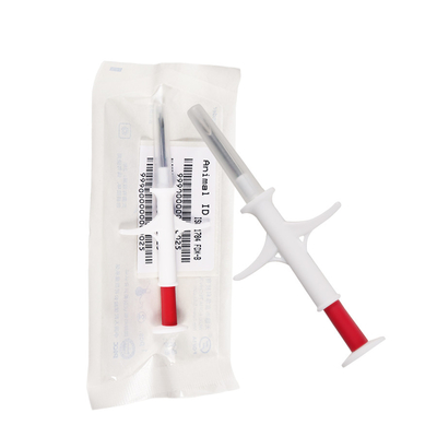 ISO11784/5 Microchip esterilizado con gas EO con un número de 15 dígitos como número de identificación del animal
