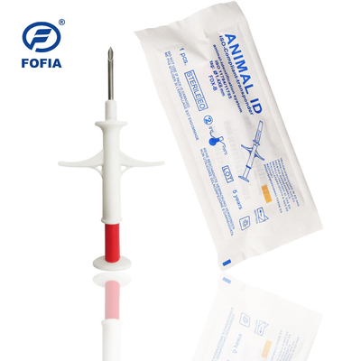 Microchip del animal doméstico del transpondor de la gama larga RFID ISO para el perseguidor animal