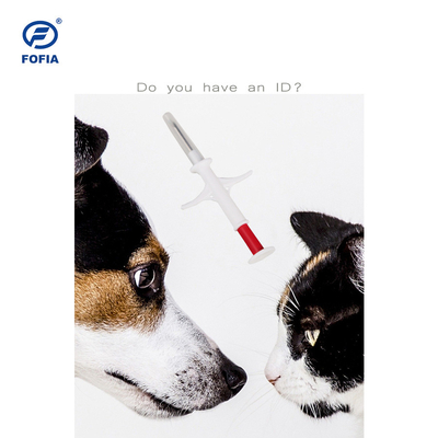 Microchip tamaño pequeño 1.4*8 milímetro de la identificación del animal doméstico para las etiquetas de cristal del perseguidor animal
