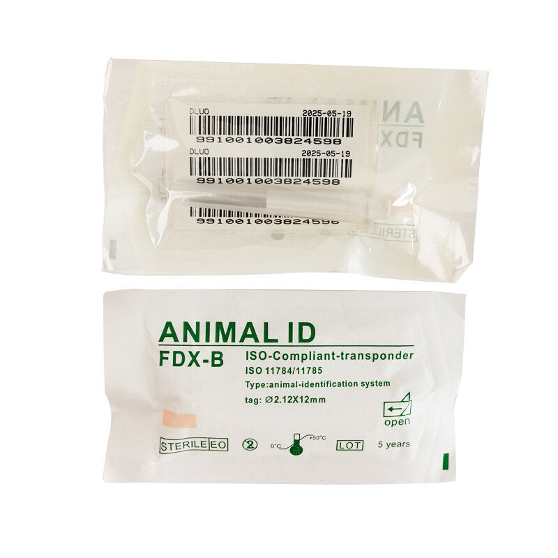 Una nueva generación de microchip de identificación implantable 2 en 1 para todo tipo de animales ZS005