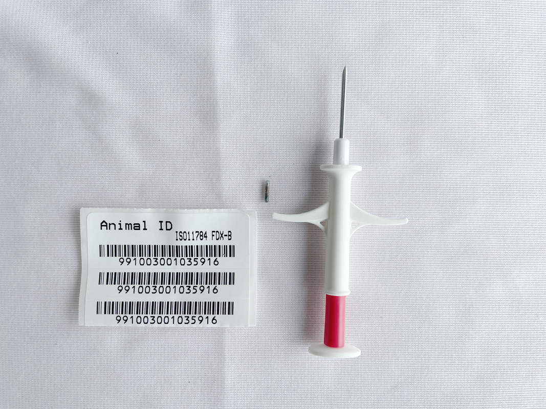 Microchip de identificación animal ISO11784/5 FDX-B para monitoreo y gestión de la temperatura animal