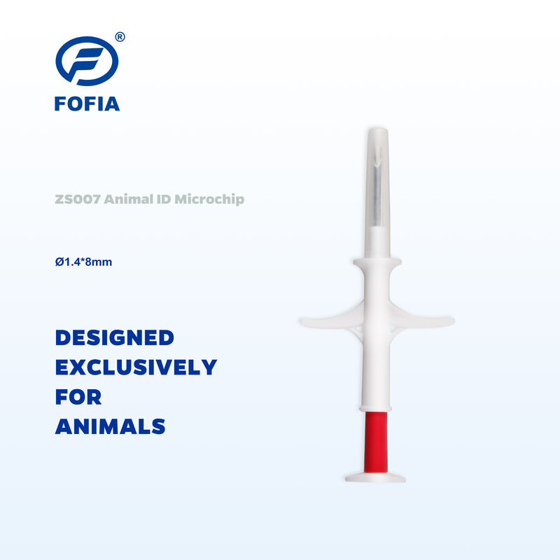 Microchip de identificación de jeringa esterilizada certificado por ICAR con estándar ISO11784/5 FDX-B y esterilización con gas EO para animales