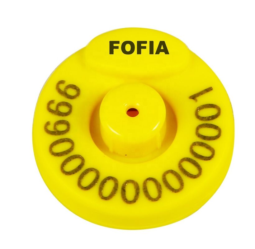 Etiquetas auditivas RFID electrónicas certificadas por el ICAR para ganado