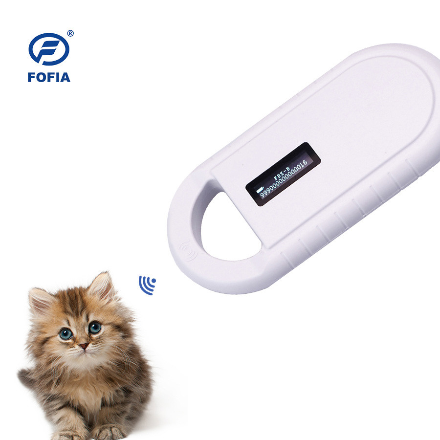 Nuevo escáner de microchip portátil para mascotas 134.2khz RFID USB escáner de identificación de animales etiqueta chip lector de microchip mascotas