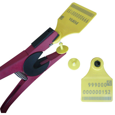 Lightweight 0.5 kg ET915 Compatible Ear Tag Applicator with 15 Digit Encoding for Livestock